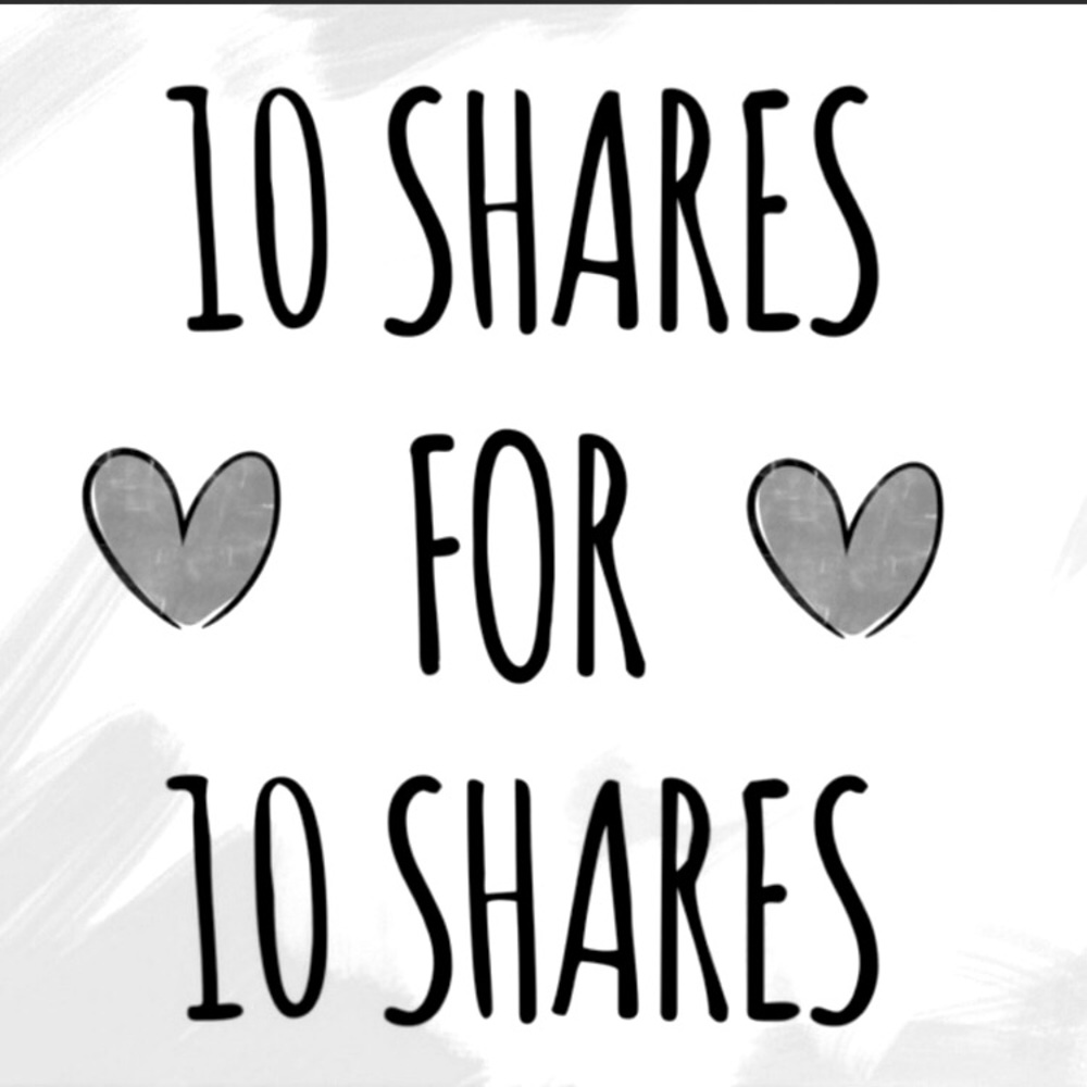 Let’s share and maybe we both find a treasure